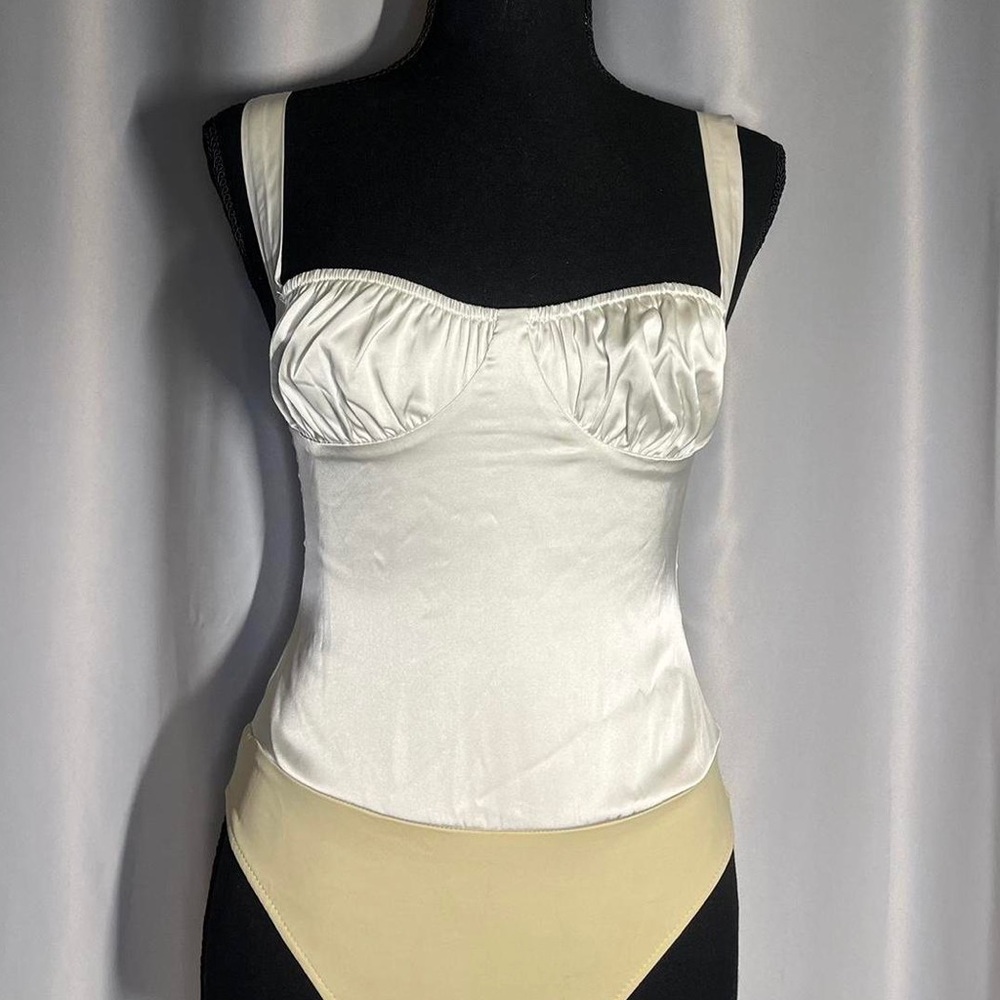 Cream Bodysuit